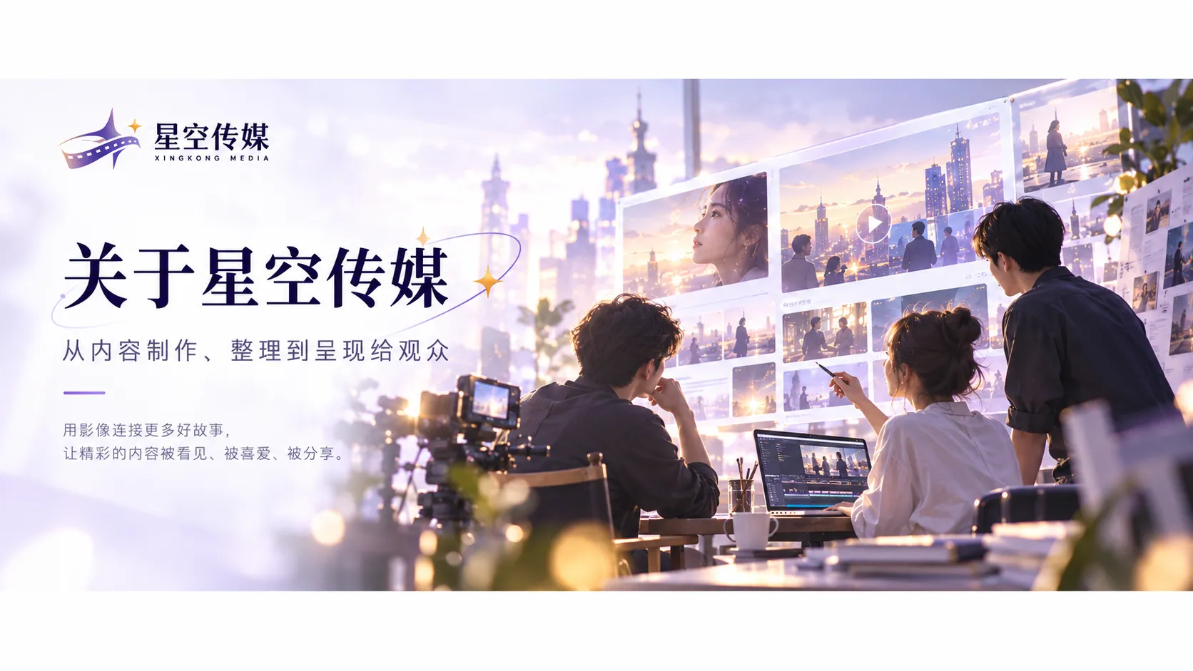星空传媒品牌信息视觉